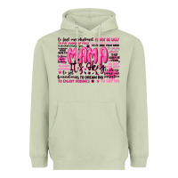 Matcha mama its okay typography Heavyweight Hoodie - JahusDesignShop