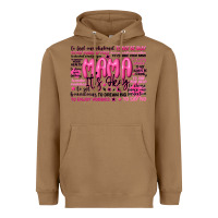 Toasted Coconut mama its okay typography Heavyweight Hoodie - JahusDesignShop