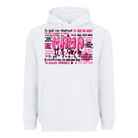 White mama its okay typography Heavyweight Hoodie - JahusDesignShop