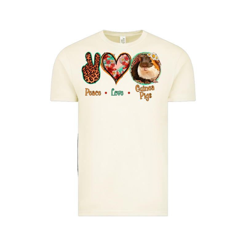 Peace Love Guinea Pigs Vintage Tee by Jasminsmagicworld | Teevron