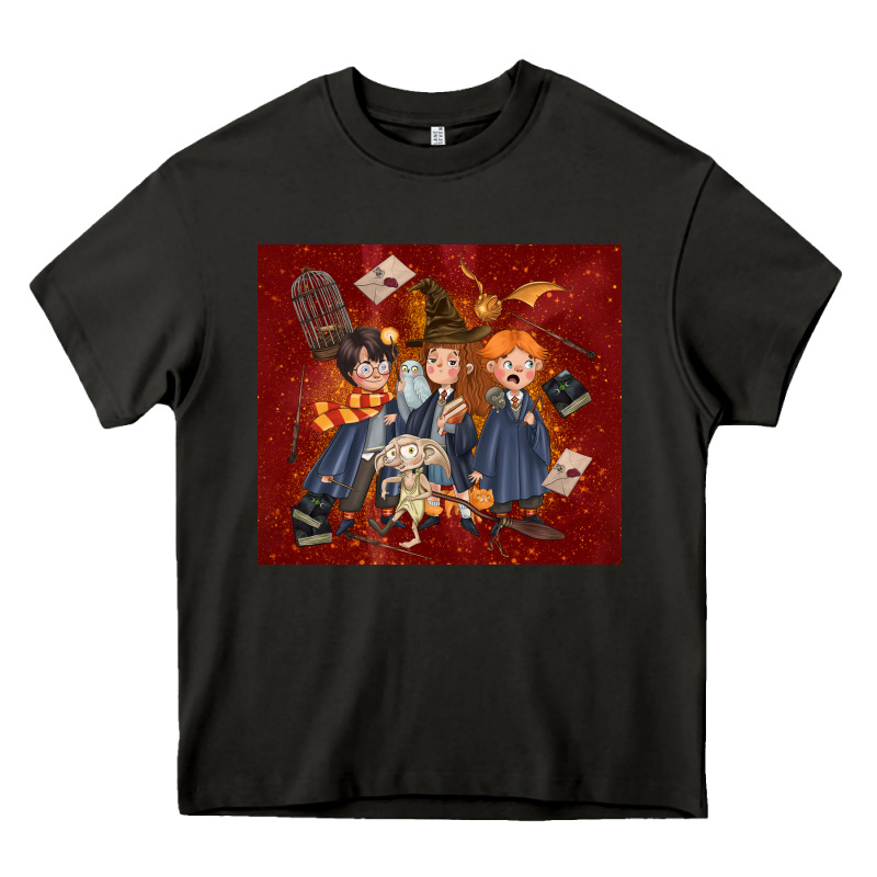 Wizard Kids With Glitter Heavy Core Tee by TumblerDesignByShophia | Teevron