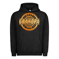 Pigment Black best grandpa Urban Hoodie - DesigneFamous