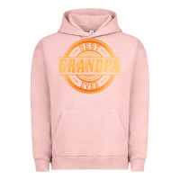 Pigment Salmon best grandpa Urban Hoodie - DesigneFamous