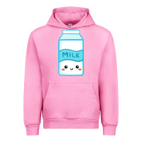 Fuchsia Pink milk Urban Hoodie - DesigneFamous