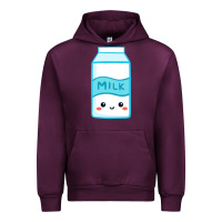 Mauve Wine milk Urban Hoodie - DesigneFamous