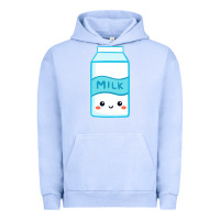 Pigment Grape Ice milk Urban Hoodie - DesigneFamous