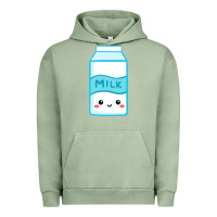 Pigment Oil Green milk Urban Hoodie - DesigneFamous