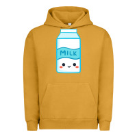 Pigment Peanut Butter milk Urban Hoodie - DesigneFamous