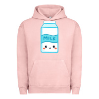 Pigment Salmon milk Urban Hoodie - DesigneFamous