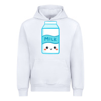 White milk Urban Hoodie - DesigneFamous