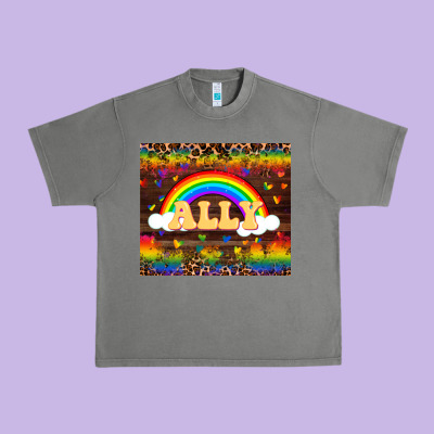 Ally Urban Heavy Tee Designed By Fadigitalartstudio