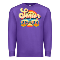 Purple senior 2024 Premium Sweatshirt - JahusDesignShop