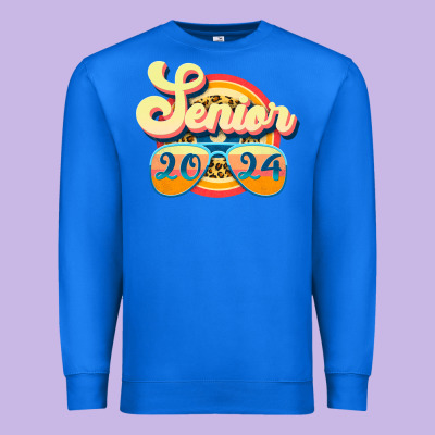 Senior 2024 Premium Sweatshirt Designed By Jahusdesignshop