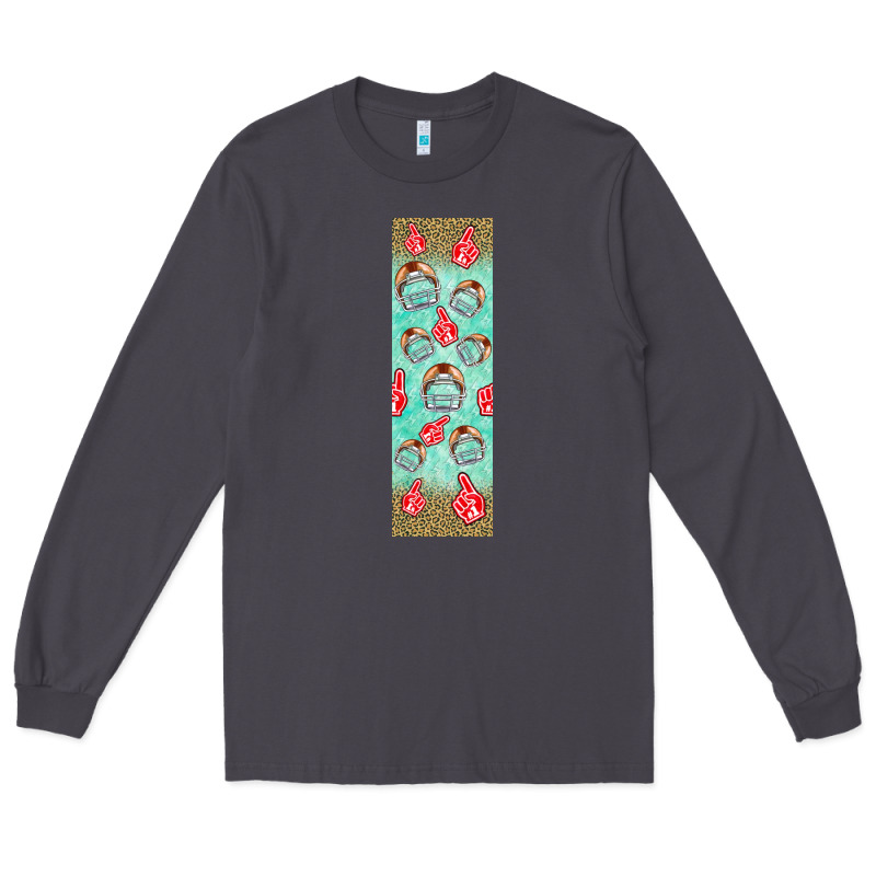 American Football With Lightning Bolt  Pen Wrap Long Sleeve Tee by BundleAndBundleShop | Teevron