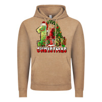 Vintage Coffee first christmas Vintage Hoodie - FaDigitalArtStudio