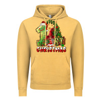 Vintage Mustard first christmas Vintage Hoodie - FaDigitalArtStudio