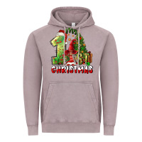 Vintage Zinc first christmas Vintage Hoodie - FaDigitalArtStudio