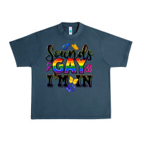 Midnight Navy sounds gay im in Urban Heavy Tee - FaDigitalArtStudio