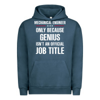 Pigment Midnight Navy gift for genius mechanical engineer Urban Hoodie - DesigneFamous