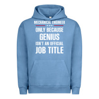 Pigment Pebble Blue gift for genius mechanical engineer Urban Hoodie - DesigneFamous