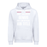 White gift for genius mechanical engineer Urban Hoodie - DesigneFamous
