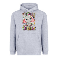 Heather Grey totally adorable Heavyweight Hoodie - JahusDesignShop