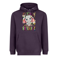 Plum totally adorable Heavyweight Hoodie - JahusDesignShop