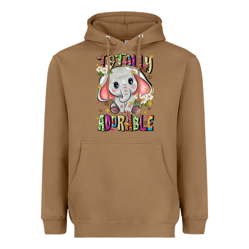 Totally Adorable Heavyweight Hoodie by JahusDesignShop | Teevron