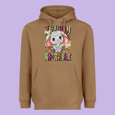 Totally Adorable Heavyweight Hoodie Designed By Jahusdesignshop