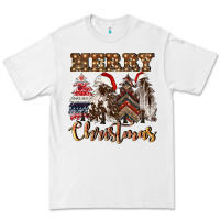 White merry christmas trees Premium Tee - CowGirlArtShop