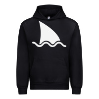 Black shark fin Urban Hoodie - DesigneFamous