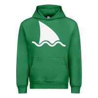Emerald shark fin Urban Hoodie - DesigneFamous