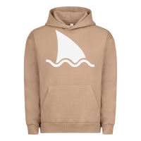 Pigment Burro shark fin Urban Hoodie - DesigneFamous