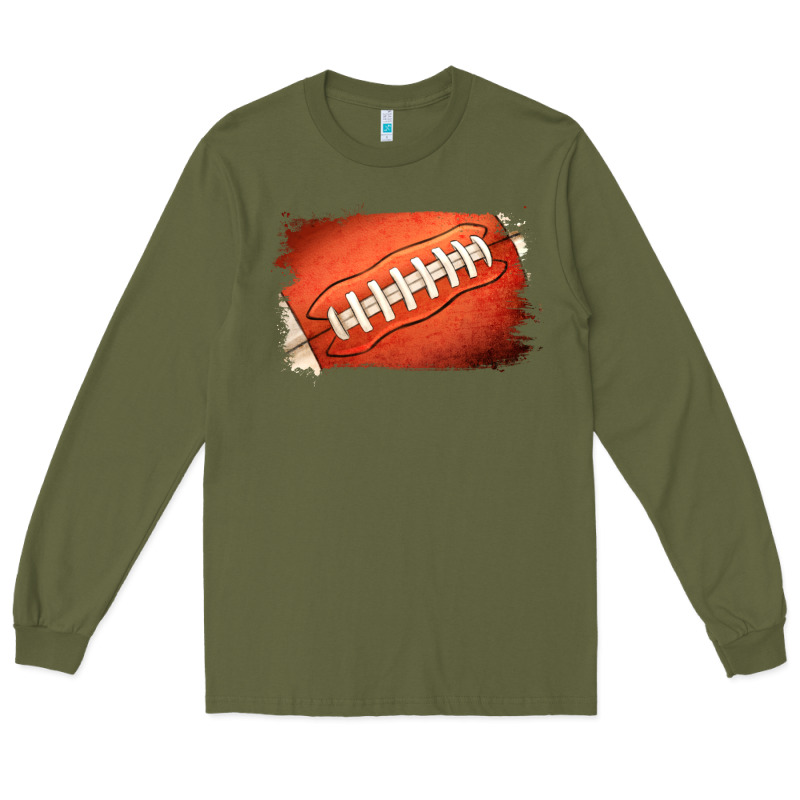 Football Brushstroke Long Sleeve Tee by RanaPortraitStore | Teevron
