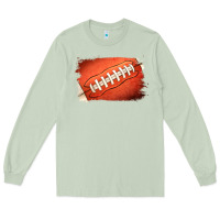 Matcha Football Brushstroke Long Sleeve Tee - RanaPortraitStore