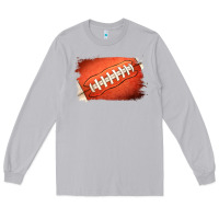 Moon Dust Football Brushstroke Long Sleeve Tee - RanaPortraitStore