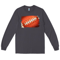 Smoke Football Brushstroke Long Sleeve Tee - RanaPortraitStore