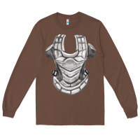 Chestnut Chest Protector Fa Element Long Sleeve Tee - FaDigitalArtStudio