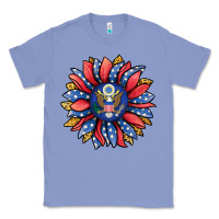 Colony Blue american sunflower Classic Tee - Jasminsmagicworld