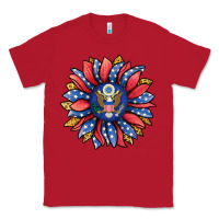 Red american sunflower Classic Tee - Jasminsmagicworld