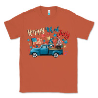 Copper happy 4th of july gnome truck Classic Tee - CowGirlArtShop