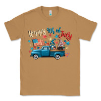 Toasted Coconut happy 4th of july gnome truck Classic Tee - CowGirlArtShop