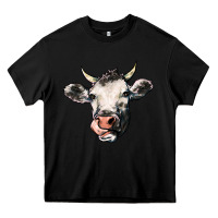 Black Cow Heavy Core Tee - HowdyJamesFarm