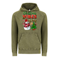 Vintage Olive christmas vibes only Vintage Hoodie - BundleAndBundleShop