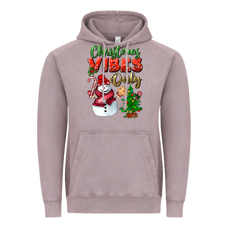 Christmas Vibes Only Vintage Hoodie by BundleAndBundleShop | Teevron
