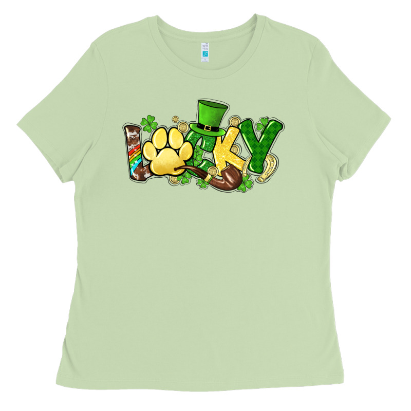 Lucky Pet  St. Patrick's Ladies Tee by HowdyJamesFarm | Teevron