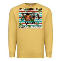 Antique Gold 2024 senior cow Premium Sweatshirt - JahusDesignShop