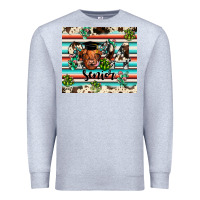 Heather Grey 2024 senior cow Premium Sweatshirt - JahusDesignShop