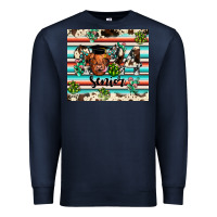 Navy 2024 senior cow Premium Sweatshirt - JahusDesignShop