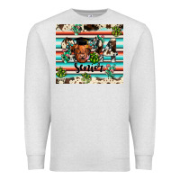 Oatmeal Heather 2024 senior cow Premium Sweatshirt - JahusDesignShop